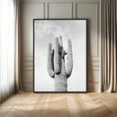 Saguaro Cactus Wall Art – Black and White Desert Canvas by MyGreatCanvas | Canvas Wall Art Prints | Photo Prints & Wall Decor