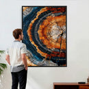 Abstract Wood Grain Canvas Print, Tree Ring Pattern Wall by MyGreatCanvas | Canvas Wall Art Prints | Photo Prints & Wall Decor