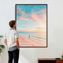 Pastel Beach Wall Art Canvas Print – Soft Coastal by MyGreatCanvas | Canvas Wall Art Prints | Photo Prints & Wall Decor