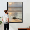 Sea Turtle Hatchling Wall Art Canvas Print – Soft Coastal by MyGreatCanvas | Canvas Wall Art Prints | Photo Prints & Wall Decor