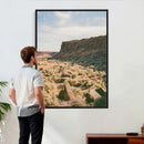 Desert Canyon Landscape Wall Art Canvas Print, Minimal by MyGreatCanvas | Canvas Wall Art Prints | Photo Prints & Wall Decor