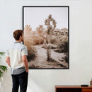 Joshua Tree Desert Wall Art Canvas Print, Minimal Southwest by MyGreatCanvas | Canvas Wall Art Prints | Photo Prints & Wall Decor