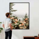 Fall Forest Wall Art Canvas Print – Soft Evergreen Woodland by MyGreatCanvas | Canvas Wall Art Prints | Photo Prints & Wall Decor