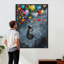 Banksy Balloon Canvas, Banksy Graffiti Art, Balloon Poster, by MyGreatCanvas | Canvas Wall Art Prints | Photo Prints & Wall Decor