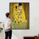 The Kiss Wall Art Canvas Print – Gustav Klimt The Kiss Gold by MyGreatCanvas | Canvas Wall Art Prints | Photo Prints & Wall Decor
