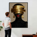 Abstract Afro American Women Wall Art Canvas Print by MyGreatCanvas | Canvas Wall Art Prints | Photo Prints & Wall Decor