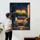 Evening at the Ramen Shop Canvas Wall Art — Japan Night by MyGreatCanvas | Canvas Wall Art Prints | Photo Prints & Wall Decor