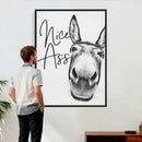 Nice Ass Funny Canvas Wall Art for Bathroom Wall Decor Cute by MyGreatCanvas | Canvas Wall Art Prints | Photo Prints & Wall Decor