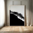 Ocean Wave Wall Art Canvas Print – Framed Abstract