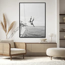 Sailing Wall Art Canvas Print – Ocean Adventure Sailboat