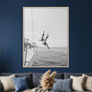 Ocean Dive Wall Art – Summer Splash Canvas Print, Waves & by MyGreatCanvas | Canvas Wall Art Prints | Photo Prints & Wall Decor