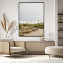 Desert Landscape Wall Art Canvas Print – Cacti and Shrubs
