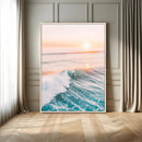 Pastel Ocean Wall Art Canvas Print, Tranquil Nautical by MyGreatCanvas | Canvas Wall Art Prints | Photo Prints & Wall Decor