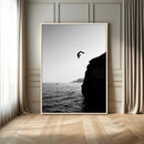 Silhouette Wall Art - Silhouette Cliff Diver Wall Art – by MyGreatCanvas | Canvas Wall Art Prints | Photo Prints & Wall Decor