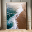 Serene Ocean Waves Wall Art Beach Wall Decor by MyGreatCanvas | Canvas Wall Art Prints | Photo Prints & Wall Decor