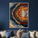 Abstract Wood Grain Canvas Print, Tree Ring Pattern Wall by MyGreatCanvas | Canvas Wall Art Prints | Photo Prints & Wall Decor