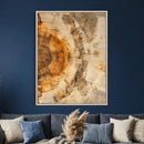 Abstract Wood Ring Wall Art Canvas Print – Natural Tree Ring by MyGreatCanvas | Canvas Wall Art Prints | Photo Prints & Wall Decor