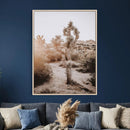 Joshua Tree Desert Wall Art Canvas Print, Minimal Southwest by MyGreatCanvas | Canvas Wall Art Prints | Photo Prints & Wall Decor