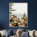 Fall Forest Wall Art Canvas Print – Soft Evergreen Woodland by MyGreatCanvas | Canvas Wall Art Prints | Photo Prints & Wall Decor