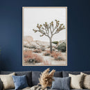 Joshua Tree Desert Wall Art Canvas Print, Minimal Southwest by MyGreatCanvas | Canvas Wall Art Prints | Photo Prints & Wall Decor