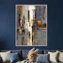 Abstract Urban Reflection Wall Art Canvas Print by MyGreatCanvas | Canvas Wall Art Prints | Photo Prints & Wall Decor