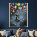 Banksy Balloon Canvas, Banksy Graffiti Art, Balloon Poster, by MyGreatCanvas | Canvas Wall Art Prints | Photo Prints & Wall Decor
