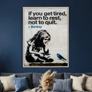 Banksy Girl and Blue Bird Canvas Art Print: Banksy if you by MyGreatCanvas | Canvas Wall Art Prints | Photo Prints & Wall Decor