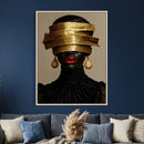 Abstract Afro American Women Wall Art Canvas Print by MyGreatCanvas | Canvas Wall Art Prints | Photo Prints & Wall Decor