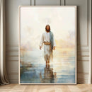 Jesus Walking on Water Wall Art Canvas Print, Christian Wall by MyGreatCanvas | Canvas Wall Art Prints | Photo Prints & Wall Decor