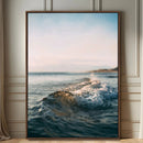 Ocean Waves Wall Art Canvas Print – Framed Coastal Serenity by MyGreatCanvas | Canvas Wall Art Prints | Photo Prints & Wall Decor