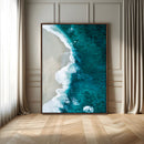 Aerial Ocean View Wall Art Canvas Print – Framed Coastal by MyGreatCanvas | Canvas Wall Art Prints | Photo Prints & Wall Decor