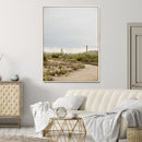Desert Landscape Wall Art Canvas Print – Cacti and Shrubs