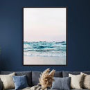 Minimal Ocean Wave Wall Art Canvas Print – Coastal Seascape by MyGreatCanvas | Canvas Wall Art Prints | Photo Prints & Wall Decor