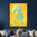 Squidward Tentacles Wall Art Canvas Print – Bold and Brash by MyGreatCanvas | Canvas Wall Art Prints | Photo Prints & Wall Decor