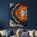 Abstract Wood Grain Canvas Print, Tree Ring Pattern Wall by MyGreatCanvas | Canvas Wall Art Prints | Photo Prints & Wall Decor