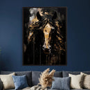 Abstract Horse Wall Art Canvas Print – Painted Style Western by MyGreatCanvas | Canvas Wall Art Prints | Photo Prints & Wall Decor
