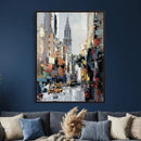 Chrysler Building New York Wall Art Canvas Print, Abstract by MyGreatCanvas | Canvas Wall Art Prints | Photo Prints & Wall Decor