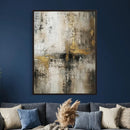 Framed Abstract Wall Art Canvas Print, Gold Black Modern by MyGreatCanvas | Canvas Wall Art Prints | Photo Prints & Wall Decor