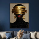 Abstract Afro American Women Wall Art Canvas Print by MyGreatCanvas | Canvas Wall Art Prints | Photo Prints & Wall Decor