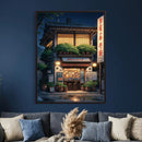 Evening at the Ramen Shop Canvas Wall Art — Japan Night by MyGreatCanvas | Canvas Wall Art Prints | Photo Prints & Wall Decor