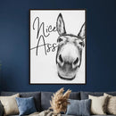Nice Ass Funny Canvas Wall Art for Bathroom Wall Decor Cute by MyGreatCanvas | Canvas Wall Art Prints | Photo Prints & Wall Decor