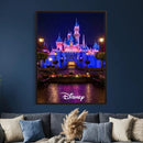 Disney Castle Wall Art – Framed Magic Kingdom Canvas by MyGreatCanvas | Canvas Wall Art Prints | Photo Prints & Wall Decor