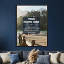 Framed Custom Canvas Wall Art – Personalized Photo Print,