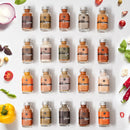 Large Gourmet Smokehouse BBQ Spice Rub Set Grilling Gift Set, 1.25oz Each