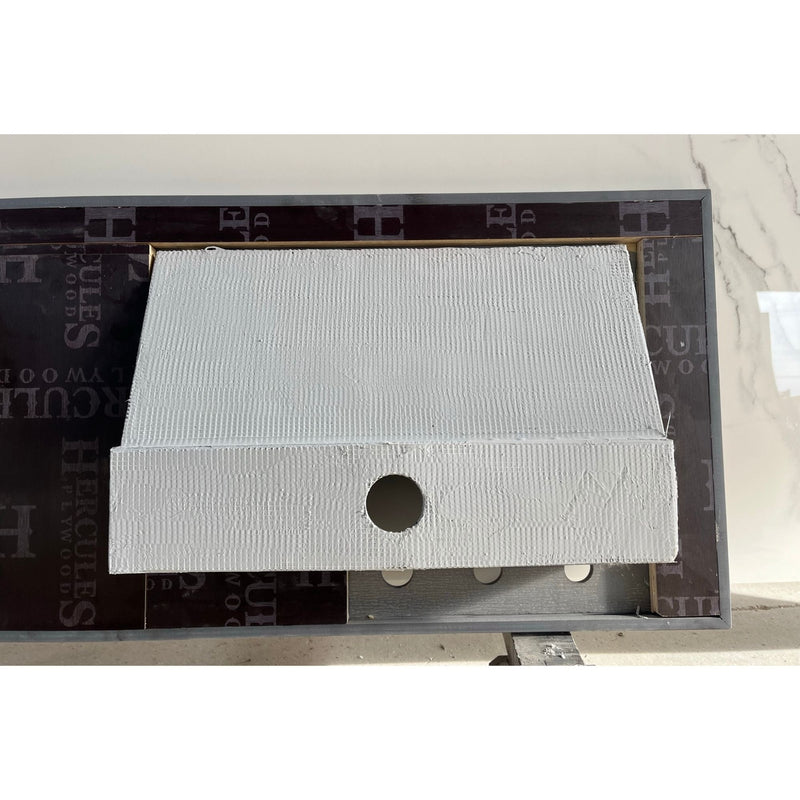 Dekton Laurent Engineered Porcelain Double Basin Sink - Handcrafted, photo 9 of 10