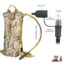Tactical Hydration Pack 3L Water Bladder Adjustable Water Drink Backpack for Hiking Cycling Climbing Running