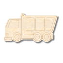 Unfinished Wood Etched Dump Truck Shape | Paint By Line Crafts | up to 30" DIY