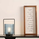 8"H Battery Operated Table Lamp(blue) by JHY DESIGN
