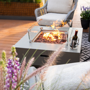 Propane Fire Pit Table Outdoor 50,000 BTU Firepits for Outside CSA Certified