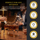 French Bull Dog - Pug Animal Whiskey and Wine Decanter - 500ml